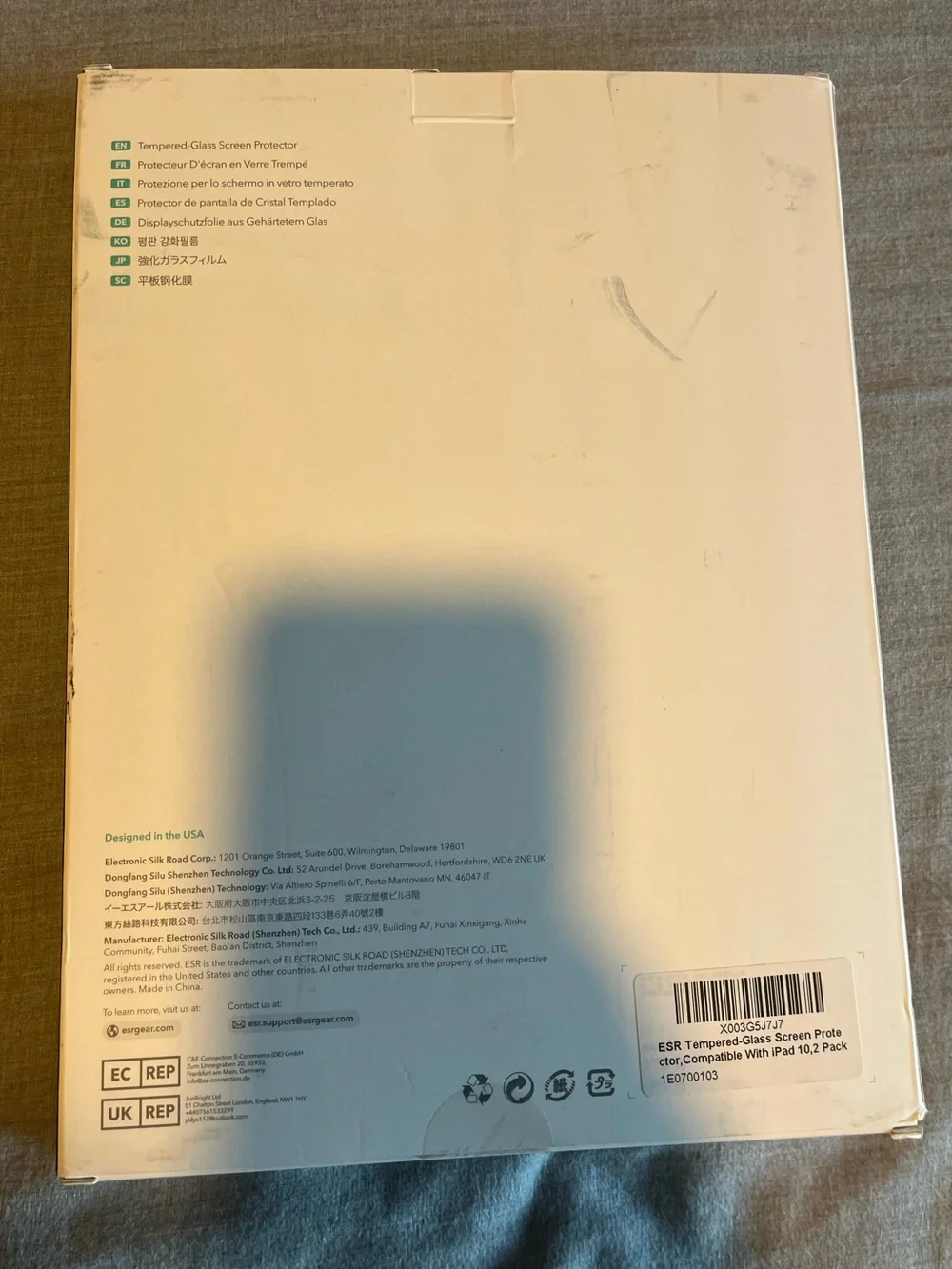 Tempered-Glass Screen Protector for iPad 10th gen